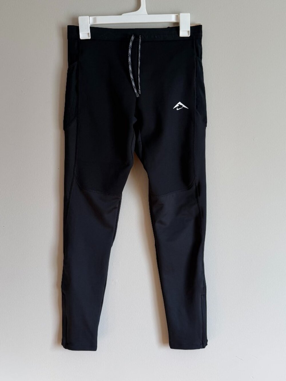 Nike FB8599-010 Mens Small Lunar Ray Black Winterized Running Tights